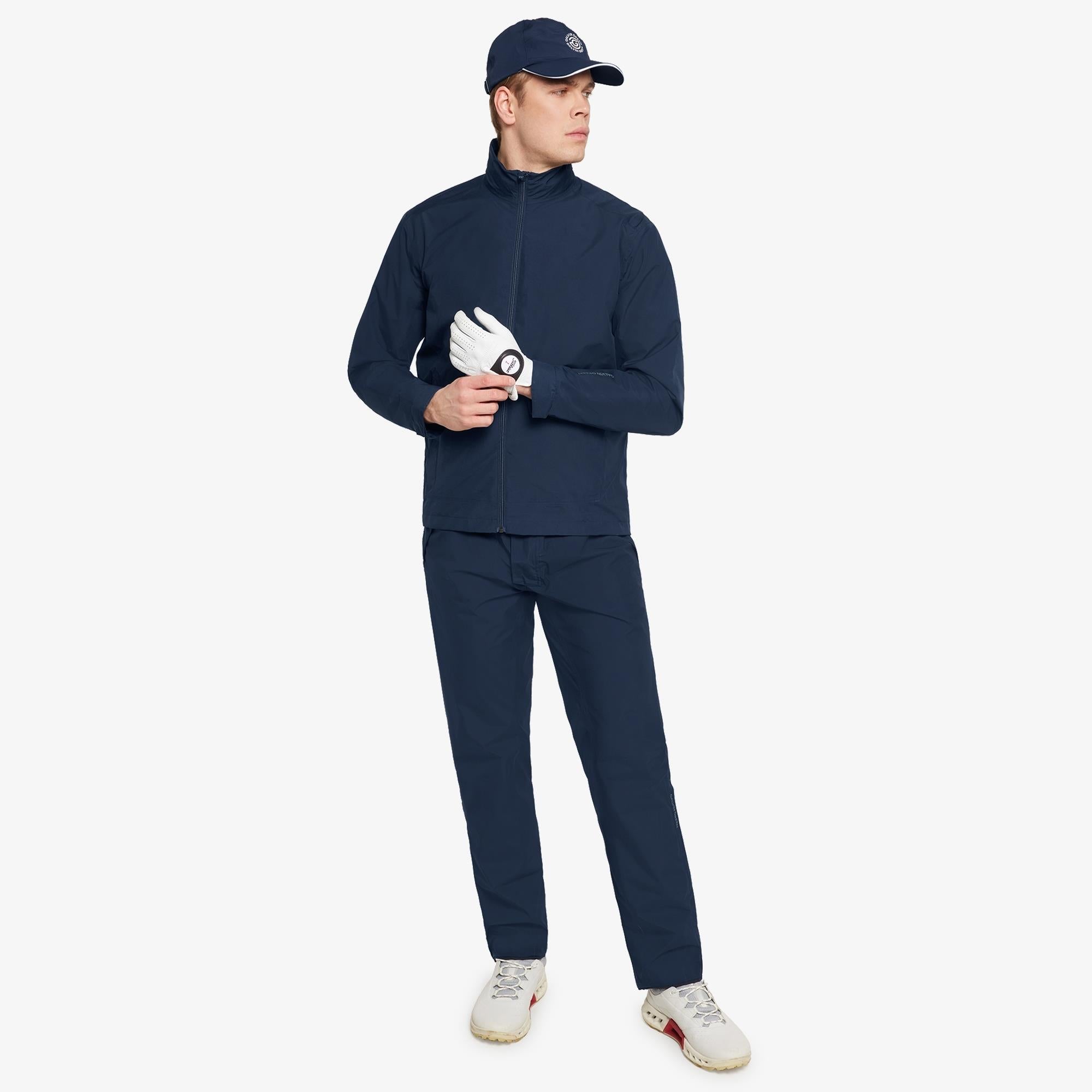 Galvin Green Aston Dryvr Gore-Tex Mens Waterproof Golf Jacket Navy
